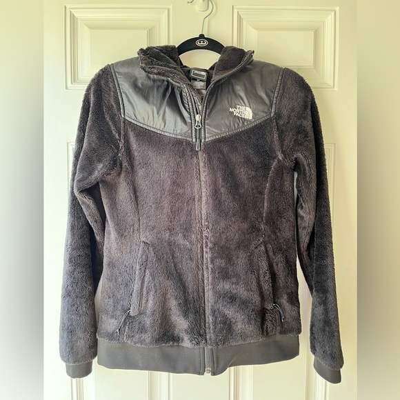 Black Fleece North Face Jacket With Hood - Picture 1 of 4